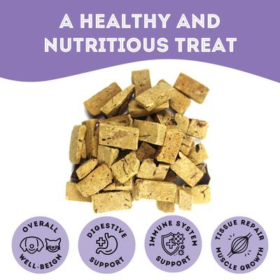 Show full view: The Granville Island Pet Treatery Iron Man Beef Liver Grain-Free Freeze-Dried Dog & Cat Treats, 1.76-oz bag slide 3 of 7