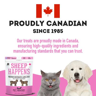 Show full view: The Granville Island Pet Treatery Lamb Liver Grain-Free Dehydrated Dog & Cat Treats, 2.82-oz bag slide 7 of 7