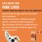 Show in main carousel: The Granville Island Pet Treatery Liv’A Happy Life Pets Agree Grain-Free Liver Flavored Dog Treats, 16-oz bag slide 4 of 9