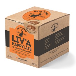 The Granville Island Pet Treatery Liv’A Happy Life Pets Agree Liver Flavored Dog Treats, 32-oz bag, Small