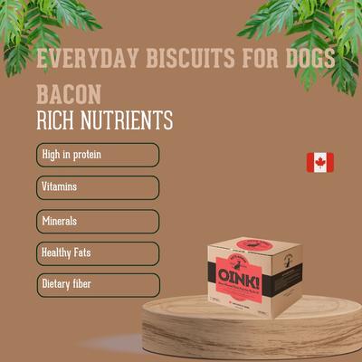 Show full view: The Granville Island Pet Treatery Oink! Pets Agree Bacon Flavored Dog Treats, 32-oz bag, Large slide 6 of 9