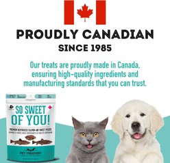 The Granville Island Pet Treatery Salmon & Sweet Potato Grain-Free Dehydrated Dog & Cat Treats, 2.82-oz bag slide 2 of 6