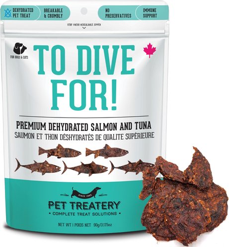 Finfare Smoked Salmon Skin Bite Freeze-Dried Dog Treats