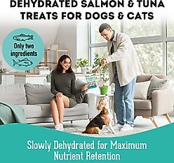 The Granville Island Pet Treatery To Dive For! Dehydrated Salmon & Tuna Dog & Cat Treats, 3.17-oz bag slide 2 of 6