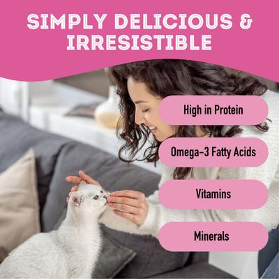 Show full view: The Granville Island Pet Treatery Wild Thing Wild Caught BC Salmon Grain-Free Dehydrated Dog & Cat Treats, 3-oz bag slide 4 of 8