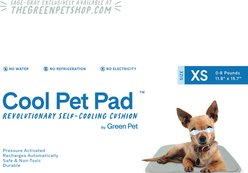 The Green Pet Shop Cool Dog & Cat Crate Mat, Sage Gray, X-Small slide 2 of 2