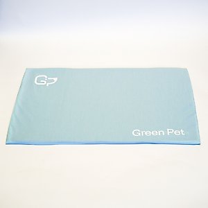 The Green Pet Shop Cool Pad Dog & Cat Bed Cover, Light Blue, X-Large