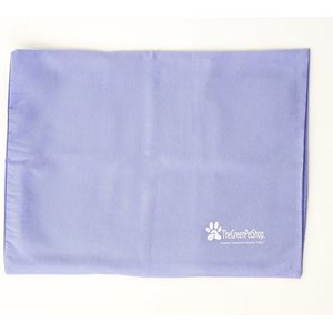 The Green Pet Shop Cool Pad Dog & Cat Bed Cover, Periwinkle, X-Small