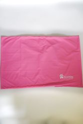 The Green Pet Shop Cool Pad Dog & Cat Bed Cover, Pink, Medium