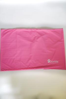 Show full view: The Green Pet Shop Cool Pad Dog & Cat Bed Cover, Pink, X-Small slide 1 of 1