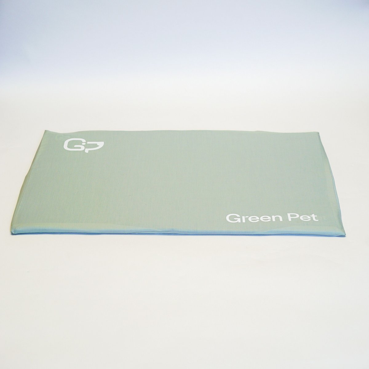 The Green Pet Shop Cool Pad Dog & Cat Bed Cover, Sage Grey, Medium