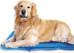 The Green Pet Shop Cool Pet Pad, Blue, Large