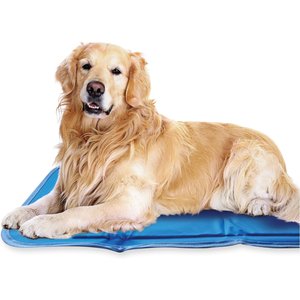 The Green Pet Shop Cool Pet Pad, Blue, Large