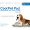 Show in main carousel: The Green Pet Shop Cool Pet Pad, Sage Gray, Small slide 2 of 3