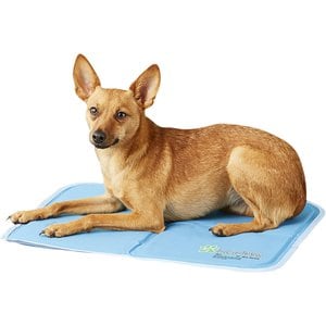 The Green Pet Shop Cool Pet Pad, Blue, X-Small