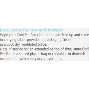 The Green Pet Shop Cool Pet Pad, Blue, X-Small