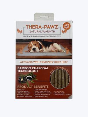 Show full view: The Green Pet Shop Thera-Pawz Warming Dog & Cat Pad, Grey, Grey, Medium slide 2 of 6