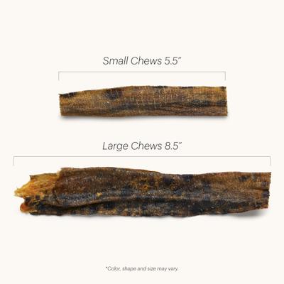 Show full view: The Honest Kitchen Beams Ocean Chews Wolfish Skins + Cod Fish Skins Dehydrated Dog Treats slide 4 of 9