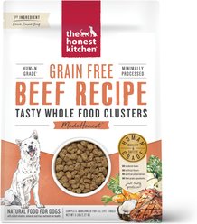The Honest Kitchen Beef Whole Food Clusters Dry Food + Whole Grain Chicken & Oat Recipe Dog Food slide 2 of 9