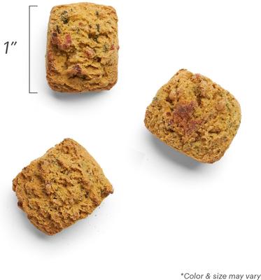 Show full view: The Honest Kitchen Human Grade Bone Broth Bites Roasted with Turkey Bone Broth, Pumpkin & Parsley Dog Treats, 16-oz bundle slide 4 of 7