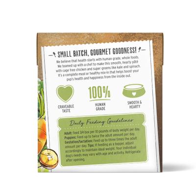 Show full view: The Honest Kitchen Butcher Block Pate Chicken & Super Greens Pate Wet Dog Food, 10.5-oz box, bundle of 12  slide 5 of 10