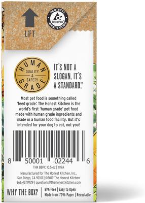 Show full view: The Honest Kitchen Butcher Block Pate Chicken & Super Greens Pate Wet Dog Food, 10.5-oz box, bundle of 12  slide 6 of 10