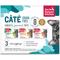 Show in main carousel: The Honest Kitchen Human Grade Cate Chicken, Beef & Salmon Variety Pack Grain-Free Pate Wet Cat Food, 2.8-oz box, case of 8 slide 1 of 11