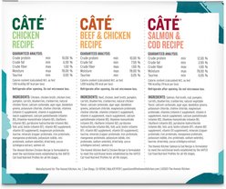The Honest Kitchen Cate Chicken, Salmon & Turkey Variety Pack Grain-Free Pate Wet Cat Food, 2.8-oz box, case of 8 slide 2 of 9