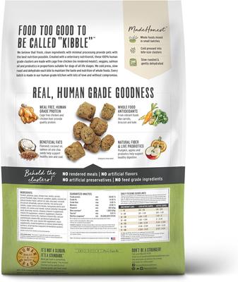 Show full view: The Honest Kitchen Chicken + Beef Whole Food Clusters Dry Dog Food slide 3 of 9