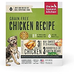 The Honest Kitchen Chicken Recipe Grain-Free Dehydrated Dog Food, 2-lb box