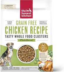 The Honest Kitchen Chicken Whole Food Clusters Dry Food + Turkey Dry Dog Food slide 2 of 9