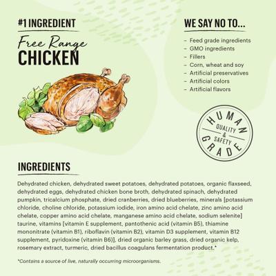 Show full view: The Honest Kitchen Dehydrated Turkey + Dehydrated Chicken Cat Food slide 8 of 9