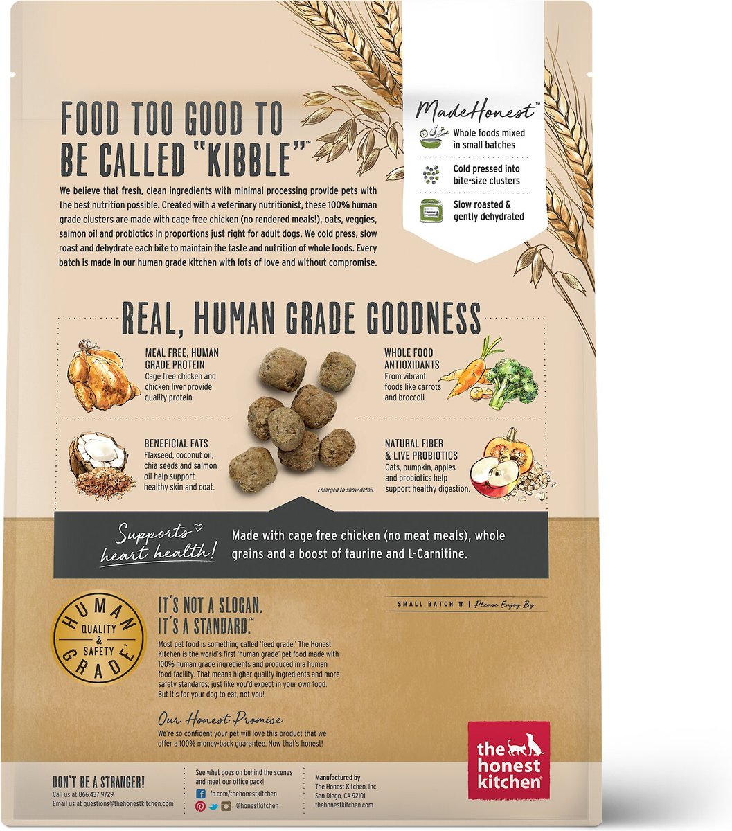 The Honest Kitchen Essential Clusters Whole Grain Turkey & Chicken Dry Dog Food