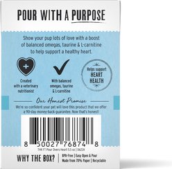 The Honest Kitchen Human Grade Functional POUR OVERS Heart Health Turkey Broth & Salmon Stew Dog Food Topper, 5.5-oz can, case of 12 slide 2 of 8