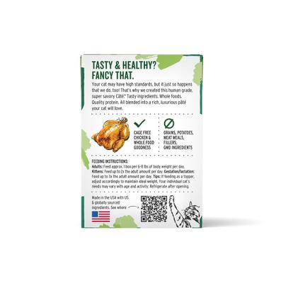 Show full view: The Honest Kitchen Human Grade Grain-Free Chicken Pate Wet Cat Food, 5.5-oz, case of 12 slide 3 of 10