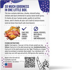 The Honest Kitchen Grain-Free Minced Turkey, Chicken & Duck in Bone Broth Gravy Wet Cat Food, 5.5-oz, case of 12 slide 2 of 8