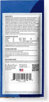 Show full view: The Honest Kitchen Grain-Free Turkey Dehydrated Cat Food, 10-oz bag slide 4 of 11