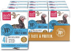 The Honest Kitchen Human Grade Meal Booster 99% Turkey & Duck Wet Dog Food Topper, 5.5-oz, case of 12