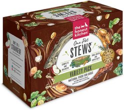 The Honest Kitchen Human Grade One Pot Stew Variety Pack Wet Dog Food, 10.5-oz pouch, case of 3 slide 2 of 9