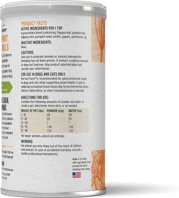 Show full view: The Honest Kitchen Human Grade Perfect Form Herbal Digestive Dog & Cat Supplement, 3.2-oz jar slide 3 of 11
