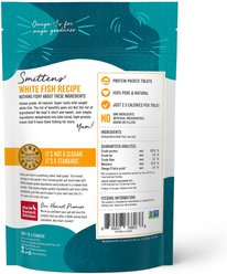 The Honest Kitchen Human Grade Smittens Bites Heart-Shaped White Fish Cat Treats, 1.5-oz slide 2 of 8