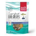 The Honest Kitchen Superfood Cod Crisps Cod & Blueberry Dehydrated Dog Treats, 3-oz bag, bundle of 2