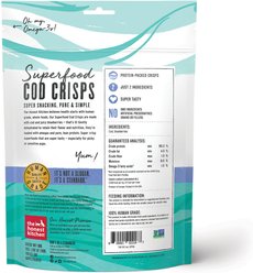 The Honest Kitchen Human Grade Superfood Cod Crisps Cod & Blueberry Dehydrated Dog Treats, 3-oz bag slide 2 of 8