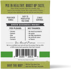 The Honest Kitchen Human Grade Superfood POUR OVERS Chicken Stew with Veggies Wet Dog Food Topper, 5.5-oz, case of 12 slide 2 of 9