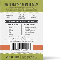 The Honest Kitchen Human Grade Superfood POUR OVERS Lamb & Beef Stew with Veggies Wet Dog Food Topper, 5.5-oz, case of 12 slide 2 of 9