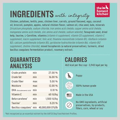 Show full view: The Honest Kitchen Whole Food Clusters Chicken Recipe + Daily Boosters Instant Goat's Milk with Probiotics for Dogs slide 4 of 9