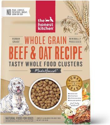 THE HONEST KITCHEN Whole Food Clusters Whole Grain Beef Oat Dry
