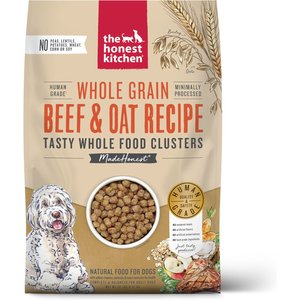 The Honest Kitchen Food Clusters Whole Grain Chicken & Oat Recipe Dog Food
