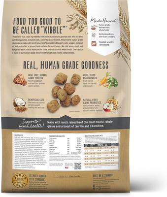The Honest Kitchen Whole Food Clusters Whole Grain Beef & Oat Dry Dog Food