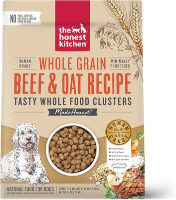 The Honest Kitchen Whole Food Clusters Whole Grain Beef & Oat Dry Dog Food